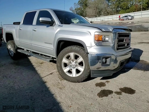 2015 GMC Sierra 1500 SLE with VIN 3GTU2UEC6FG170132, listed as a Copart auction lot 86053004 with 102,096 mi miles and Salvage Title. Bid and sale history available at carsss.com. Image 11.