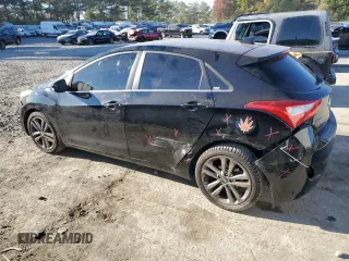 2016 Hyundai Elantra GT with VIN KMHD35LH5GU263767, listed as a Copart auction lot 76123314 with 167,818 mi miles and Salvage Title. Bid and sale history available at carsss.com. Image 2.