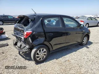 2023 Mitsubishi Mirage ES with VIN ML32AUHJXPH000869, listed as a Copart auction lot 62391115 with 19,468 mi miles and Salvage title. Bid and sale history available at DreamBid. Image 3.