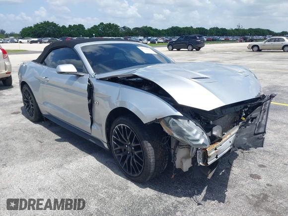 2018 Ford Mustang GT Premium with VIN 1FATP8FF4J5181472, listed as a IAAI auction lot 42730030 with 92,065 mi miles and . Bid and sale history available at DreamBid. Image 1.