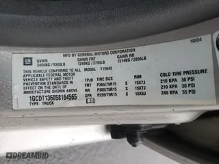 2005 Chevrolet Colorado 1SC LS Z85 with VIN 1GCDT136058164565, listed as a Copart auction lot 44322175 with 67,291 mi miles and Salvage Title. Bid and sale history available at carsss.com. Image 12.