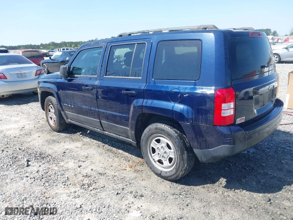 2016 Jeep Patriot Sport with VIN 1C4NJPBBXGD676520, listed as a IAAI auction lot 41969854 with 184,945 mi miles. Bid and sale history available at carsss.com. Image 3.