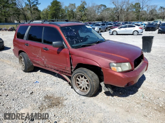 2003 Subaru Forester XS with VIN JF1SG65613H721119, listed as a Copart auction lot 47735025 with 255,954 mi miles and Salvage Title. Bid and sale history available at carsss.com. Image 4.