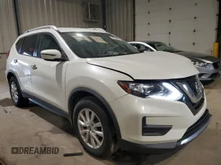 2017 Nissan Rogue SV with VIN KNMAT2MV9HP528295, listed as a Copart auction lot 63318355 with 130,536 mi miles and Salvage title. Bid and sale history available at DreamBid. Image 4.
