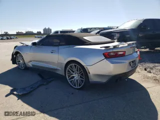 2017 Chevrolet Camaro 1SS with VIN 1G1FF3D77H0166005, listed as a Copart auction lot 89373005 with 0 mi miles and Salvage Title. Bid and sale history available at carsss.com. Image 2.