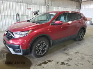 2022 Honda CR-V EX-L z VIN 5J6RW2H87NL002498, wystawiony jako Copart lot #56472105 z przebiegiem 4 926 mil mil oraz Szkoda całkowita • Salvage title. Historia ofert i sprzedaży dostępna na DreamBid. Obrazek 1.