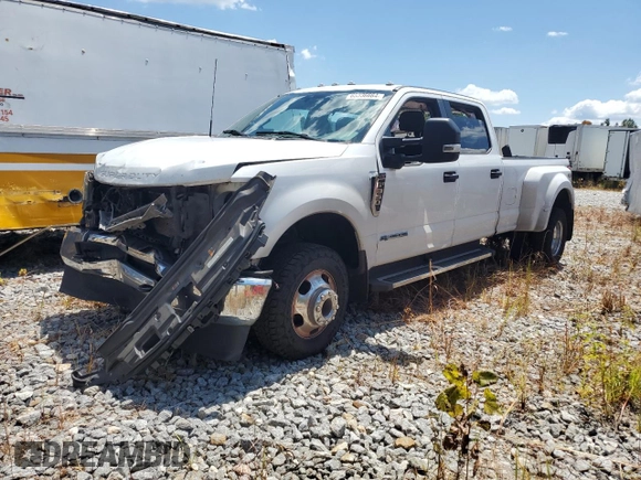 2022 Ford F-350 XL with VIN 1FT8W3DT5NEF78807, listed as a Copart auction lot 65336664 with 197,215 mi miles and Salvage Title. Bid and sale history available at DreamBid. Image 1.
