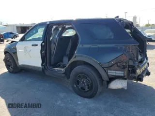 2020 Ford Police Interceptor Utility z VIN 1FM5K8AB9LGC51380, wystawiony jako Copart lot #57240345 z przebiegiem 39 627 mil mil oraz Tytuł czysty. Historia ofert i sprzedaży dostępna na DreamBid. Obrazek 2.