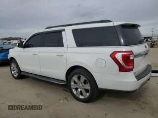 2020 Ford Expedition Max XLT with VIN 1FMJK1JT4LEA46446, listed as a Copart auction lot 46947865 with 80,147 mi miles and Salvage title. Bid and sale history available at DreamBid. Image 2.