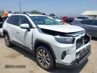 2023 Toyota RAV4 XLE Premium with VIN JTMC1RFV2PD101299, listed as a IAAI auction lot 42550103 with 16,036 mi miles and . Bid and sale history available at DreamBid. Image 1.