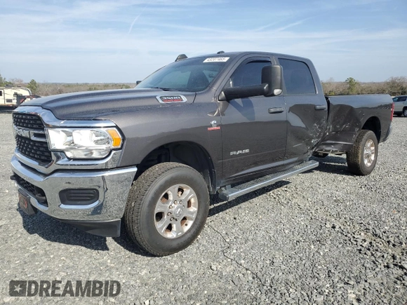 2022 Ram 3500 SLT with VIN 3C63R3HL2NG419898, listed as a Copart auction lot 43207465 with 92,178 mi miles and Salvage Title. Bid and sale history available at carsss.com. Image 1.