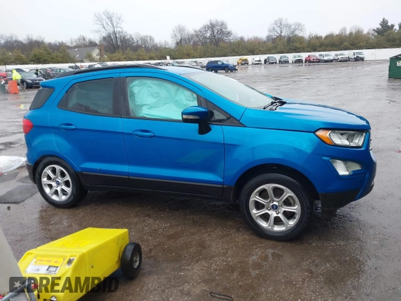 2019 Ford EcoSport SE with VIN MAJ3S2GE1KC271712, listed as a IAAI auction lot 41710339 with 74,540 mi miles and . Bid and sale history available at DreamBid. Image 13.