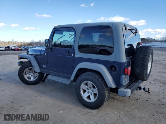 2005 Jeep Wrangler Rubicon with VIN 1J4FA69S85P308699, listed as a Copart auction lot 86865064 with 162,102 mi miles and Clean Title. Bid and sale history available at carsss.com. Image 2.