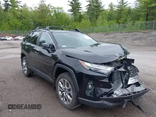 2023 Toyota RAV4 XLE Premium with VIN 2T3A1RFV7PC345557, listed as a IAAI auction lot 42323620 with 12,872 mi miles and . Bid and sale history available at DreamBid. Image 1.