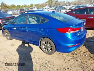 2018 Hyundai Elantra SEL with VIN 5NPD84LF6JH313818, listed as a IAAI auction lot 41833749 with 237,802 mi miles and . Bid and sale history available at DreamBid. Image 3.