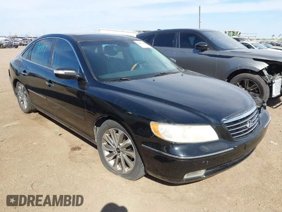 2008 Hyundai Azera Limited with VIN KMHFC46FX8A318696, listed as a IAAI auction lot 41911144 with 229,327 mi miles and . Bid and sale history available at DreamBid. Image 1.