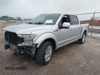 2019 Ford F-150 XL z VIN 1FTEW1C48KFA96615, wystawiony jako IAAI lot #42296907 z przebiegiem 96 074 mil mil oraz . Historia ofert i sprzedaży dostępna na DreamBid. Obrazek 2.