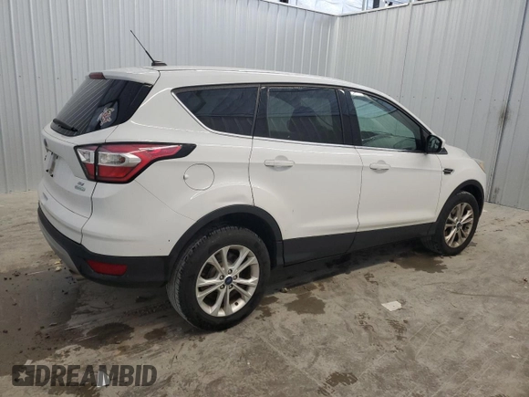 2017 Ford Escape SE with VIN 1FMCU0GD4HUB94686, listed as a Copart auction lot 52908105 with 107,827 mi miles and Clean Title. Bid and sale history available at carsss.com. Image 3.