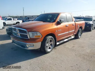 2010 Dodge Ram 1500 SLT with VIN 1D7RB1GT9AS169310, listed as a IAAI auction lot 41726449 with 244,405 mi miles. Bid and sale history available at carsss.com. Image 2.