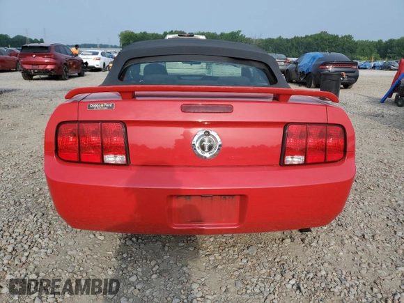 2007 Ford Mustang Deluxe with VIN 1ZVFT84N475327789, listed as a Copart auction lot 59696285 with 192,049 mi miles and Salvage title. Bid and sale history available at DreamBid. Image 6.