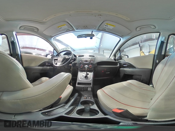 2012 Mazda 5 Grand Touring with VIN JM1CW2DL5C0140139, listed as a Copart auction lot 41837635 with 56,197 mi miles and Salvage title. Bid and sale history available at DreamBid. Image 14.