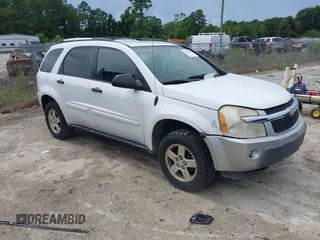 2005 Chevrolet Equinox LS z VIN 2CNDL13F756069633, wystawiony jako IAAI lot #42738469 z przebiegiem 222 335 mil mil oraz . Historia ofert i sprzedaży dostępna na DreamBid. Obrazek 1.