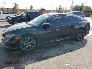 2021 Honda Civic Sedan Sport with VIN 2HGFC2F84MH534003, listed as a Copart auction lot 49717175 with 78,330 mi miles and Salvage Title. Bid and sale history available at carsss.com. Image 1.