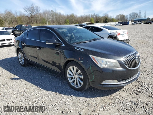 2015 Buick LaCrosse Premium I with VIN 1G4GD5G30FF231448, listed as a Copart auction lot 49831065 with 186,580 mi miles and Salvage Title. Bid and sale history available at carsss.com. Image 4.