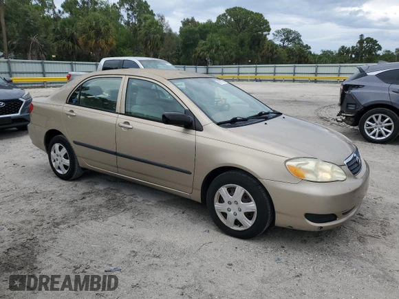 2006 Toyota Corolla CE with VIN 1NXBR32E26Z633427, listed as a Copart auction lot 56577035 with 132,629 mi miles and Clean Title. Bid and sale history available at DreamBid. Image 4.