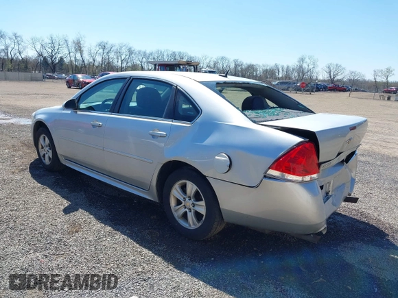 2014 Chevrolet Impala LS with VIN 2G1WA5E39E1153813, listed as a IAAI auction lot 42062409 with 343,418 mi miles and . Bid and sale history available at DreamBid. Image 3.