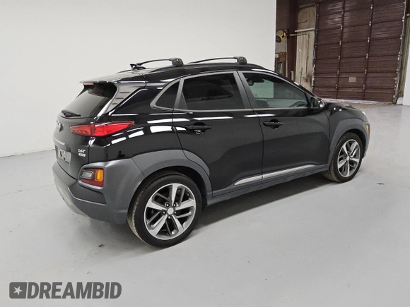 2020 Hyundai Kona Ultimate with VIN KM8K5CA53LU522829, listed as a Copart auction lot 49912165 with 33,995 mi miles and Clean Title. Bid and sale history available at carsss.com. Image 3.