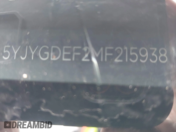 2021 Tesla Model Y Performance z VIN 5YJYGDEF2MF215938, wystawiony jako IAAI lot #41338287 z przebiegiem 63 925 mil mil oraz . Historia ofert i sprzedaży dostępna na DreamBid. Obrazek 9.