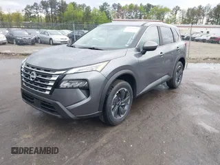 2025 Nissan Rogue SV with VIN 5N1BT3BA6SC817137, listed as a IAAI auction lot 42028063 with 3,742 mi miles and . Bid and sale history available at DreamBid. Image 17.
