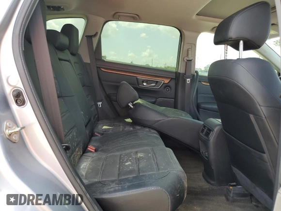 2017 Honda CR-V EX-L with VIN 5J6RW1H88HL000614, listed as a Copart auction lot 51646085 with 52,695 mi miles and Salvage Title. Bid and sale history available at DreamBid. Image 11.