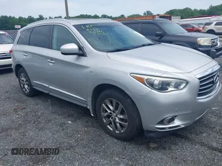 2015 Infiniti QX60 with VIN 5N1AL0MM5FC534025, listed as a IAAI auction lot 42699759 with 89,955 mi miles and . Bid and sale history available at DreamBid. Image 1.