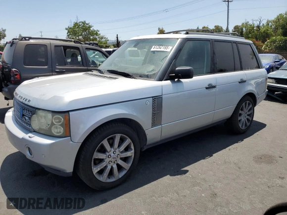 2007 Land Rover Range Rover SC z VIN SALMF13437A255355, wystawiony jako Copart lot #61262195 z przebiegiem Nie podano mil oraz Czysty tytuł • Clean title. Historia ofert i sprzedaży dostępna na DreamBid. Obrazek 1.
