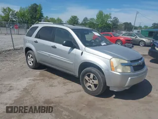 2005 Chevrolet Equinox LS with VIN 2CNDL13F156101203, listed as a IAAI auction lot 42112907 with 97,770 mi miles. Bid and sale history available at carsss.com. Image 1.
