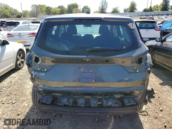 2017 Ford Escape S with VIN 1FMCU0F79HUE54348, listed as a Copart auction lot 69583053 with 95,131 mi miles and Salvage Title. Bid and sale history available at carsss.com. Image 6.
