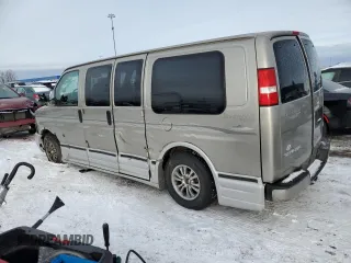2004 GMC Savana Cargo Van YF7 Upfitter with VIN 1GDFG15T341134365, listed as a Copart auction lot 45971155 with 117,966 mi miles and Salvage Title. Bid and sale history available at carsss.com. Image 2.