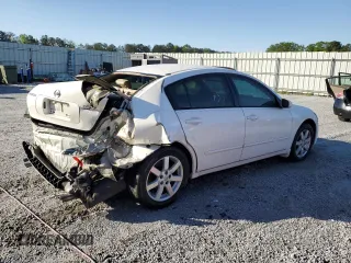 2005 Nissan Maxima 3.5 SL with VIN 1N4BA41E75C818280, listed as a Copart auction lot 52860115 with 156,445 mi miles and Salvage Title. Bid and sale history available at carsss.com. Image 3.