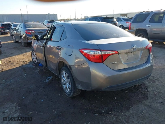 2016 Toyota Corolla L with VIN 5YFBURHE2GP431490, listed as a IAAI auction lot 41418118 with 163642 miles. Bid and sale history available at carsss.com. Image 3.