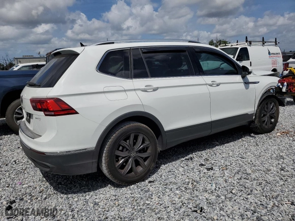 2022 Volkswagen Tiguan SE with VIN 3VV3B7AX8NM056737, listed as a Copart auction lot 51582055 with 34,986 mi miles and Non Repairable. Bid and sale history available at carsss.com. Image 3.