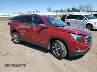 2019 GMC Terrain SLT with VIN 3GKALVEV3KL304477, listed as a Copart auction lot 53143095 with 71,820 mi miles and Clean Title. Bid and sale history available at carsss.com. Image 4.