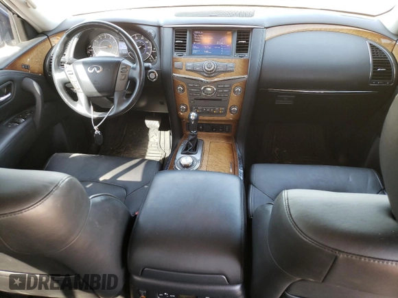 2013 Infiniti QX56 with VIN JN8AZ2NE6D9041684, listed as a Copart auction lot 73766054 with 153,777 mi miles and Salvage Title. Bid and sale history available at carsss.com. Image 8.