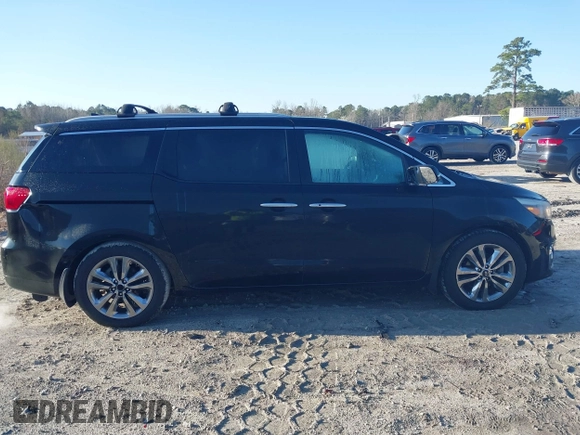 2015 Kia Sedona SX-L with VIN KNDME5C16F6037693, listed as a IAAI auction lot 41779327 with 149,552 mi miles and . Bid and sale history available at DreamBid. Image 13.
