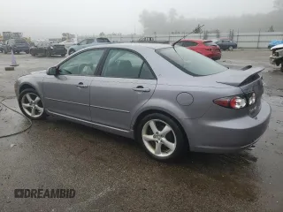 2008 Mazda 6 i Sport VE with VIN 1YVHP80C585M38433, listed as a Copart auction lot 79957794 with 102,642 mi miles and Salvage Title. Bid and sale history available at carsss.com. Image 2.