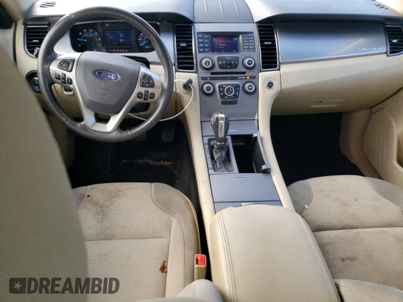 2015 Ford Taurus SEL with VIN 1FAHP2E9XFG175475, listed as a Copart auction lot 82369004 with 150,708 mi miles and Salvage title. Bid and sale history available at DreamBid. Image 8.