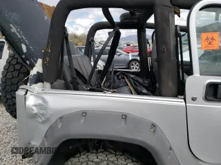 2003 Jeep Wrangler Sport with VIN 1J4FA49SX3P369375, listed as a Copart auction lot 71309184 with 0 mi miles and Salvage Title. Bid and sale history available at carsss.com. Image 10.
