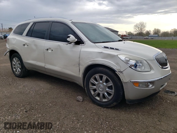 2011 Buick Enclave CXL-1 with VIN 5GAKVBED3BJ369368, listed as a Copart auction lot 53982875 with 91,757 mi miles and Salvage Title. Bid and sale history available at carsss.com. Image 4.