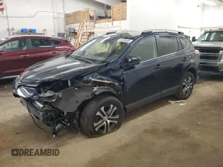 2018 Toyota RAV4 LE with VIN JTMBFREV4JJ741540, listed as a Copart auction lot 51236305 with 79,721 mi miles and Salvage title. Bid and sale history available at DreamBid. Image 1.